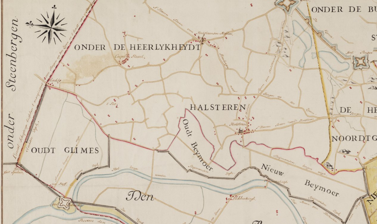 53 Bernaards C. kaart