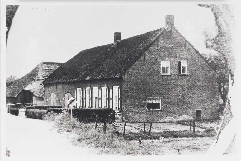 De Schaliehoef langs de Antwerpschestraatweg waar Jan Franken woonde. Foto van 1965/1966. (Afbeelding: RHC 't Markiezenhof)